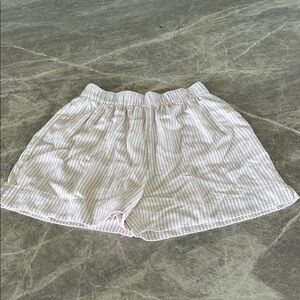 NWOT Dex Women's Striped White Shorts Size XS